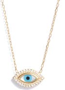 ARGENTO VIVO Evil Eye Pendant Necklace