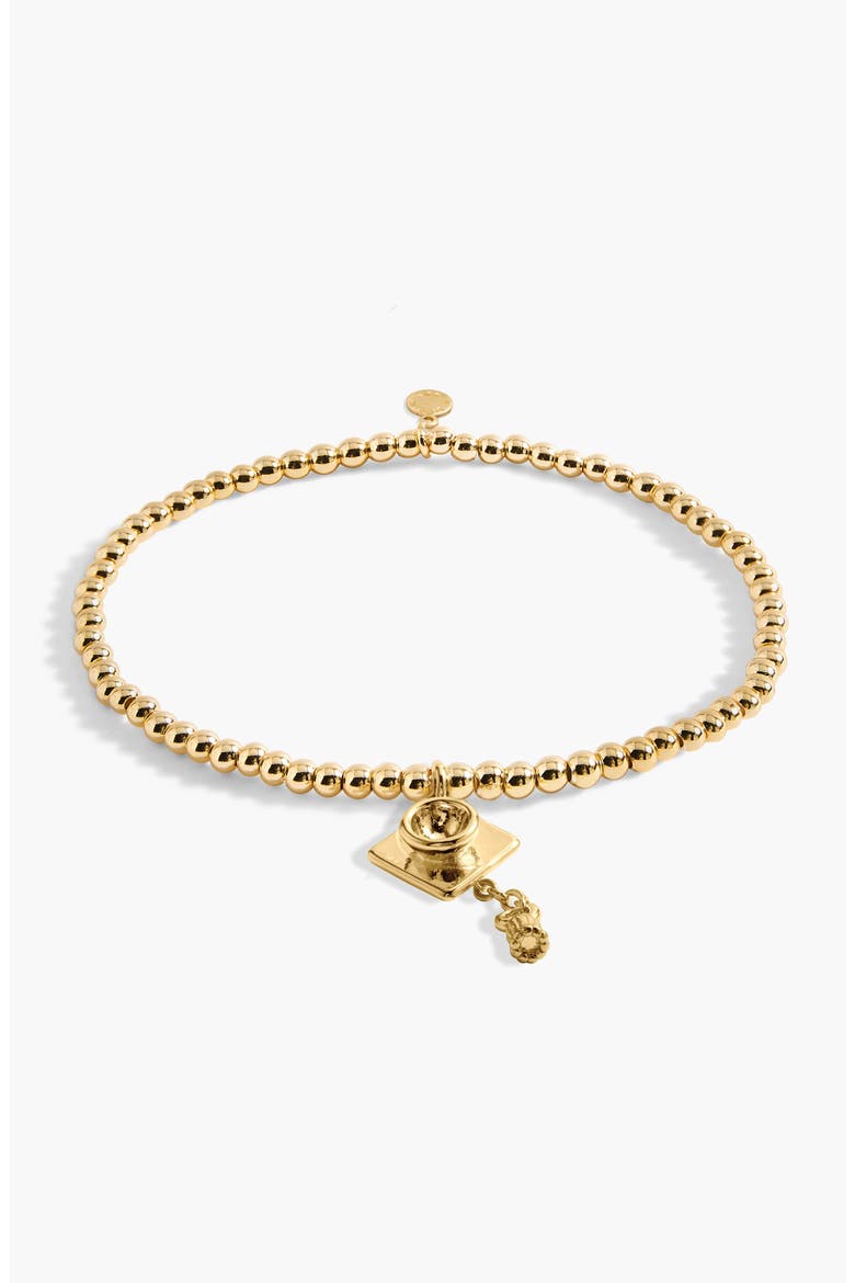 A Little 'Graduation' Bracelet, Alternate, color, Gold Plated