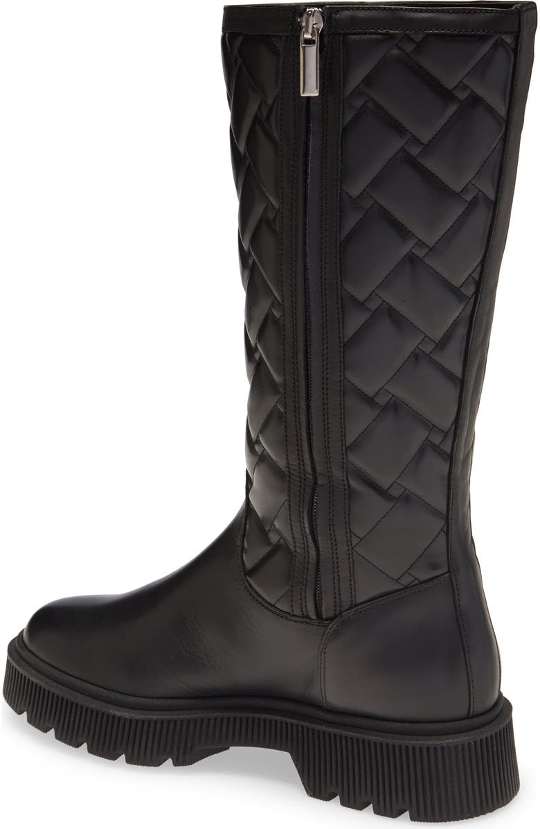 Kurt Geiger London Baton Quilted Knee High Boot, Alternate, color,