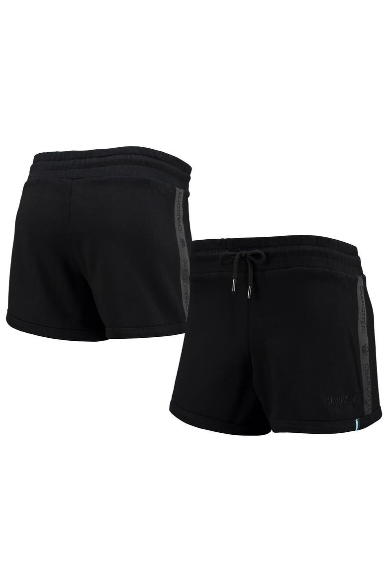 Women's The Wild Collective Black Charlotte FC Chill Shorts, Main, color, Black