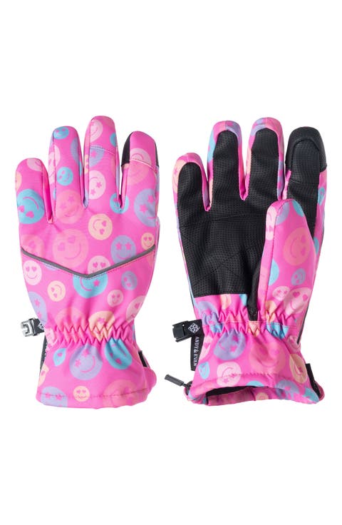 Kids' Winter & Ski Zip Gloves (Toddler, Little Kid & Big Kid)