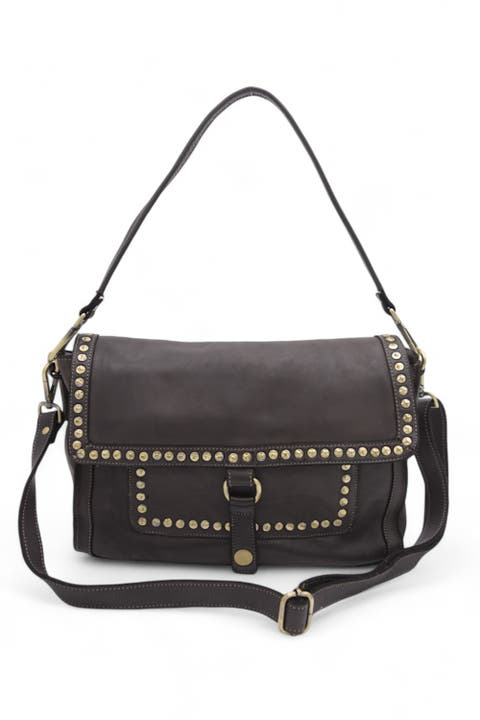 Emily Studded Shoulder Bag