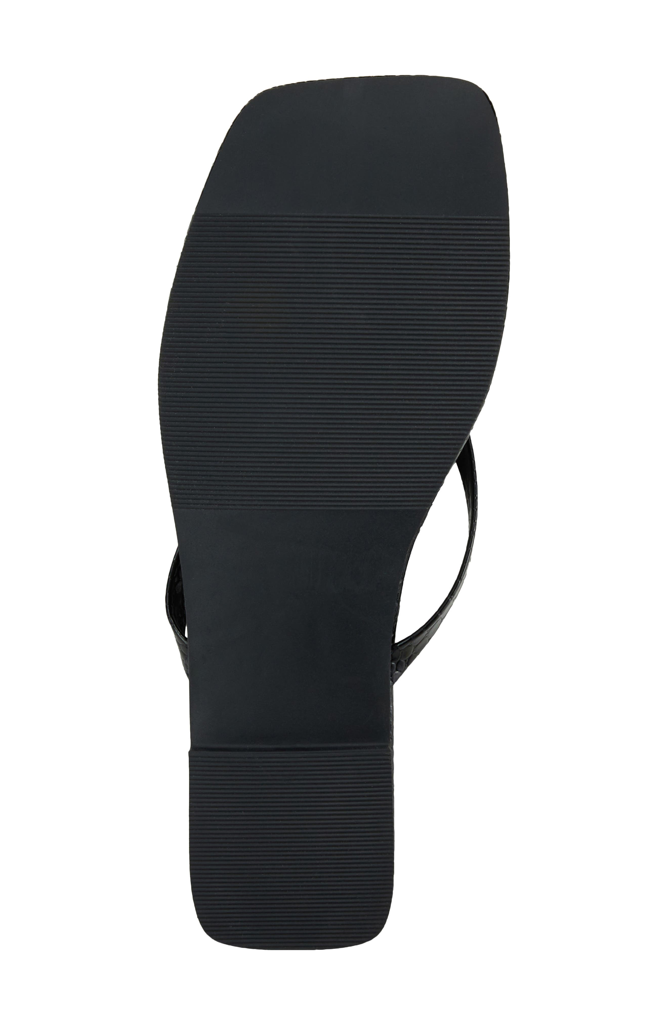 Yosi Samra Mercer Flip Flop, Alternate, color, Black