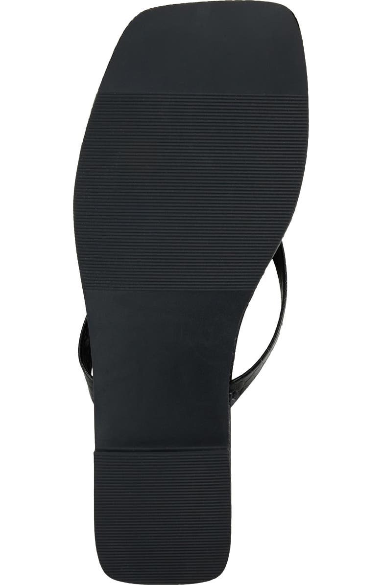 Yosi Samra Mercer Flip Flop, Alternate, color, Black