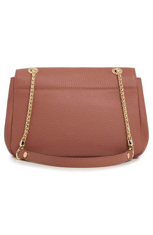 Strathberry Mini East/west Leather Soft Crossbody Bag In Sienna