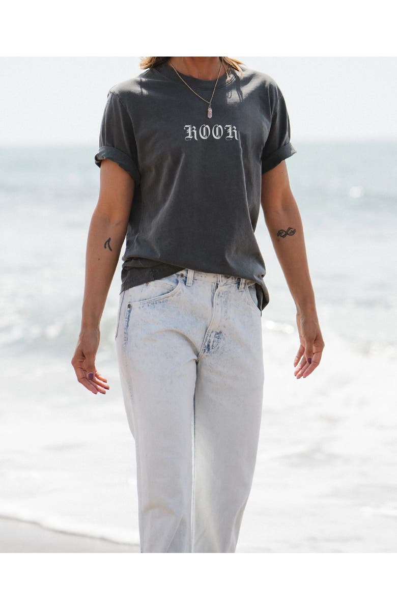 ARIKO Gender Inclusive KOOK Surf T-Shirt, Alternate, color, Sea Grey