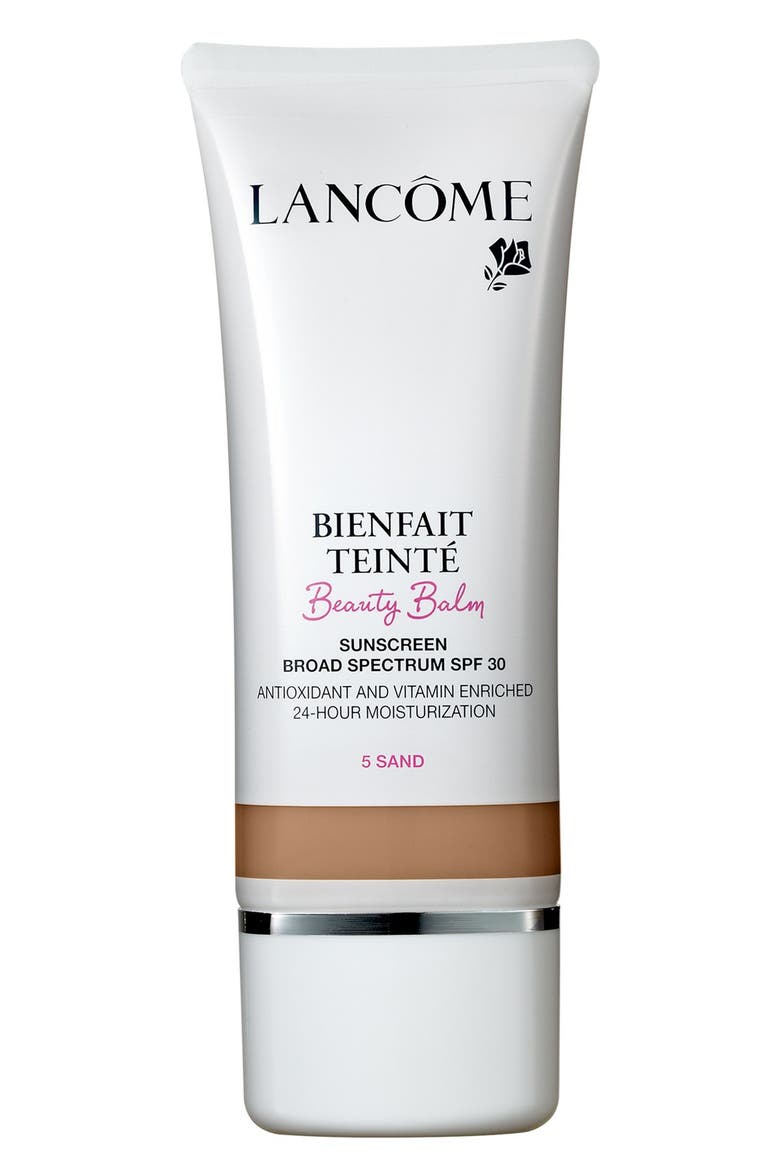 Bienfait Teinté Beauty Balm 24H Moisturization Broad Spectrum SPF 30, Main, color, SAND