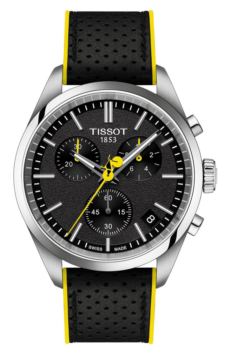 Tissot PR 100 Tour de France Bracelet Chronograph Watch, 44mm, Alternate, color, 