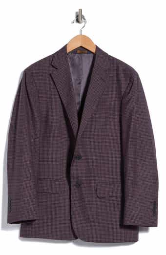 Wool Guncheck Sport Coat