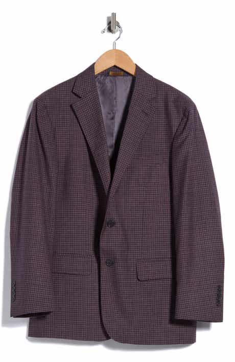 Wool Guncheck Sport Coat