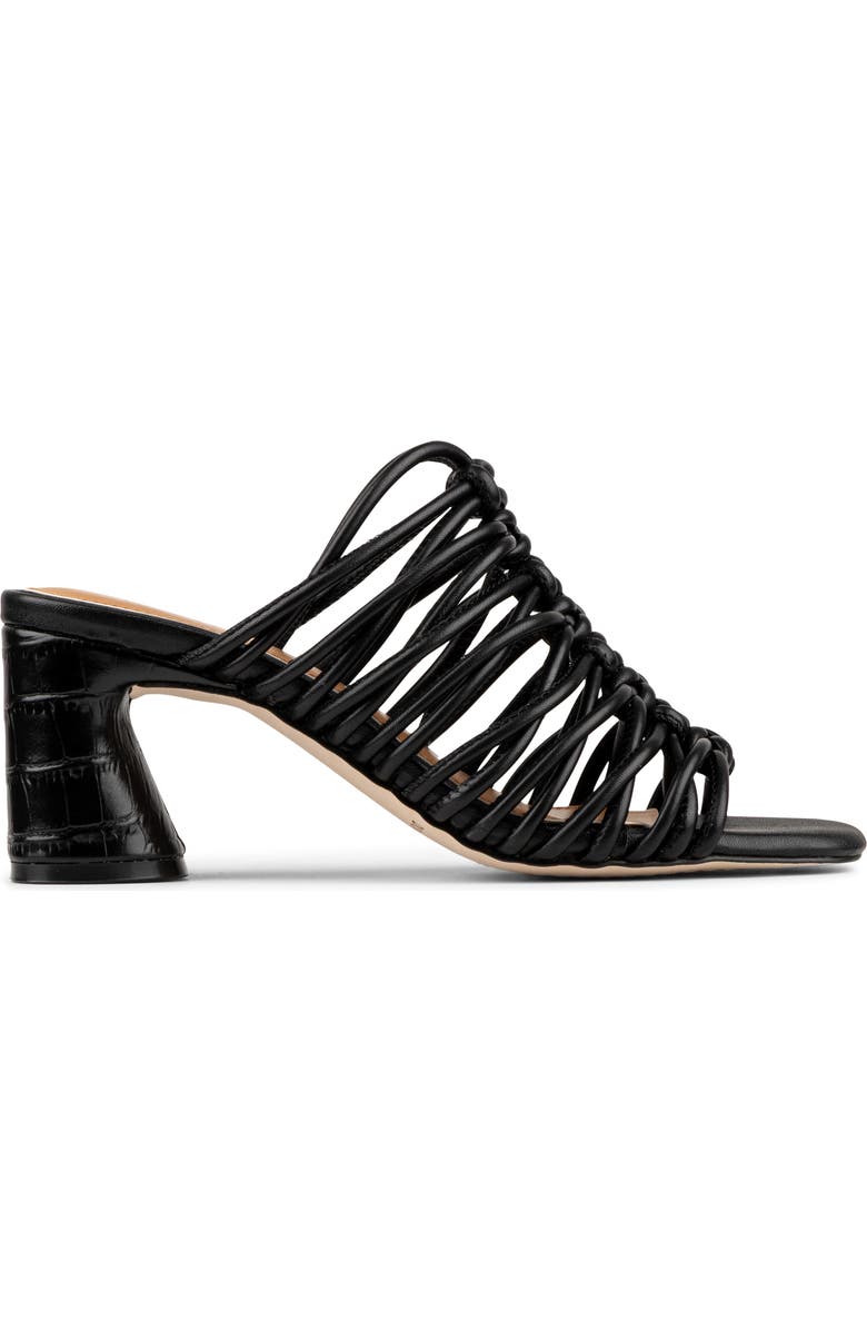 Donald Pliner Vyta Strappy Block Heel Sandal, Alternate, color, Black