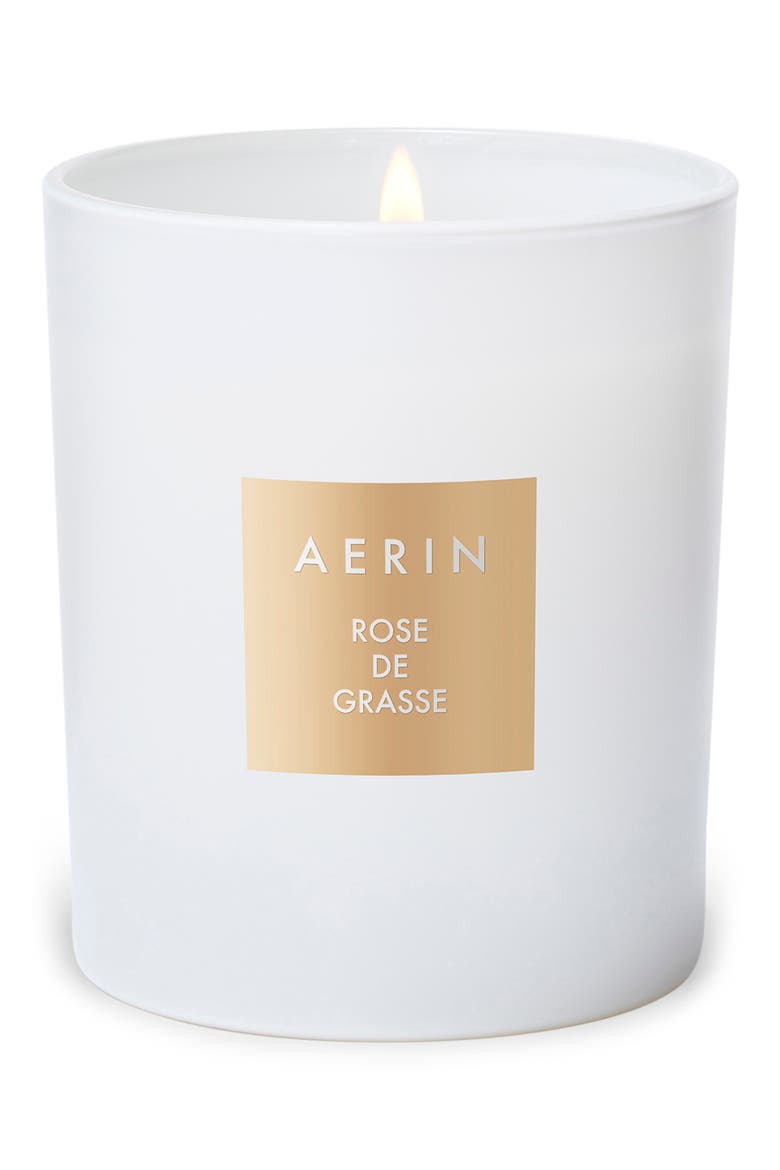 AERIN Rose de Grasse Scented Candle, Main, color, NO COLOR