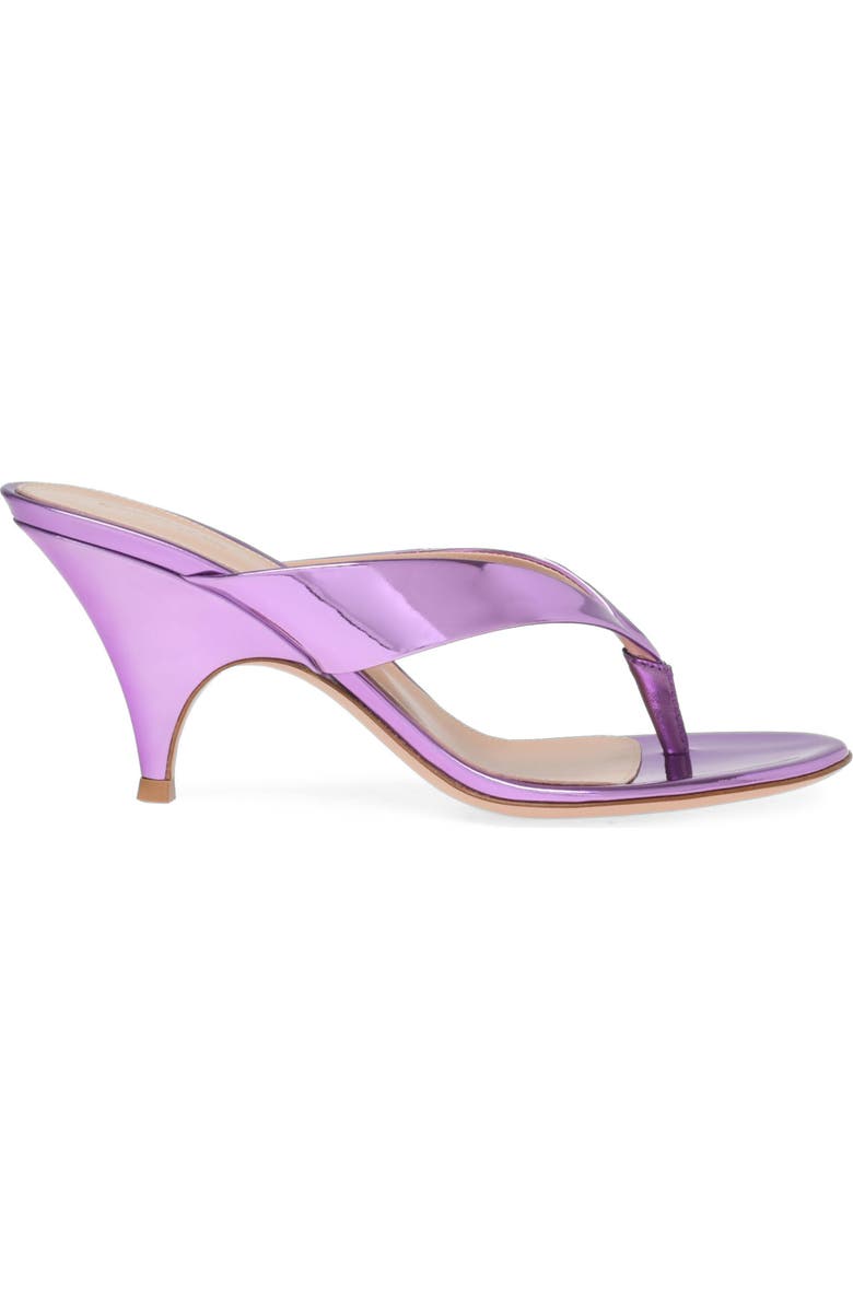 Gianvito Rossi Sofia Thong, Main, color, Purple Calf Leather