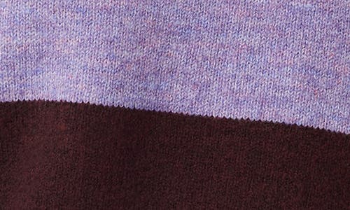 Scotch & Soda Crewneck Pullover Sweater In Purple