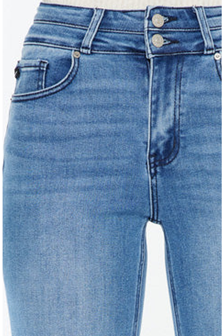 Onyx Essentials Ultra High Rise Wide Flare Jeans, Alternate, color, Medium Wash