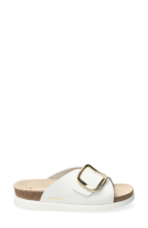 Mephisto Hariana Slide Sandal In White