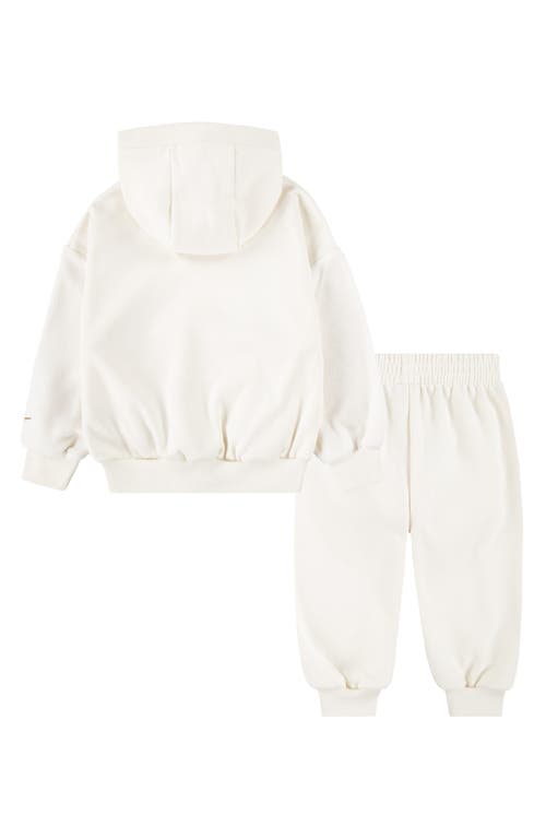Nike Kids' Cozy Comfort Hoodie & Joggers Set In White