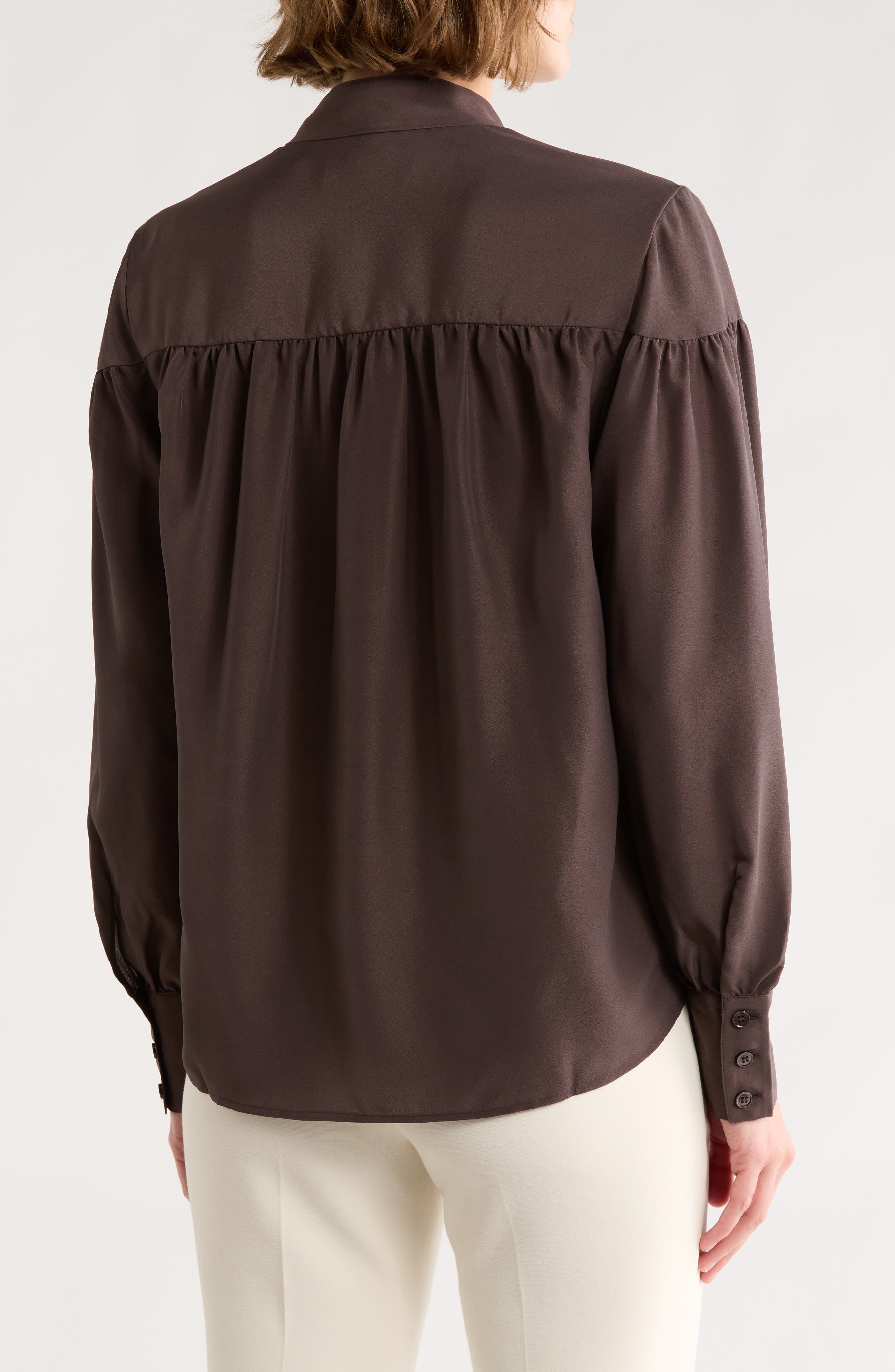 The Shirred Pop Over Blouse - image 4