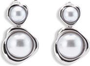 LELET NY Sloane Pearl Drop Clip-On Earrings
