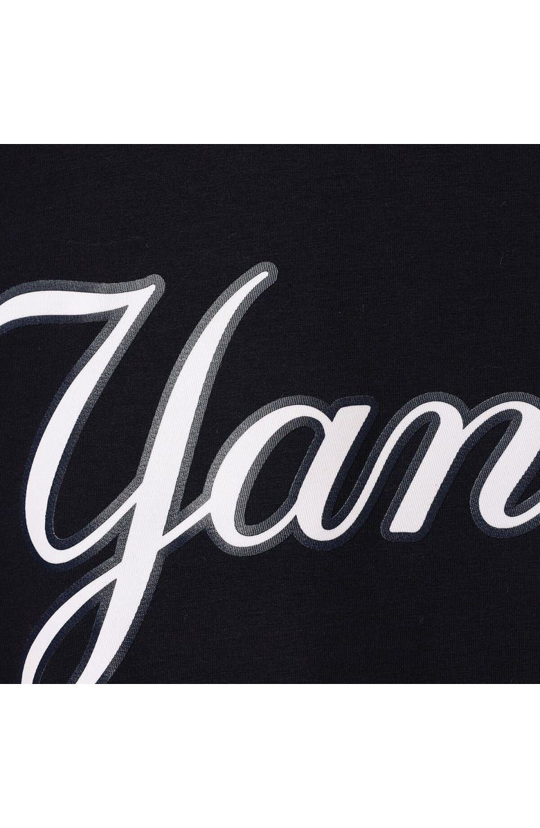 PRO STANDARD Men's Pro Standard Navy/ New York Yankees Taping T-Shirt, Alternate, color,