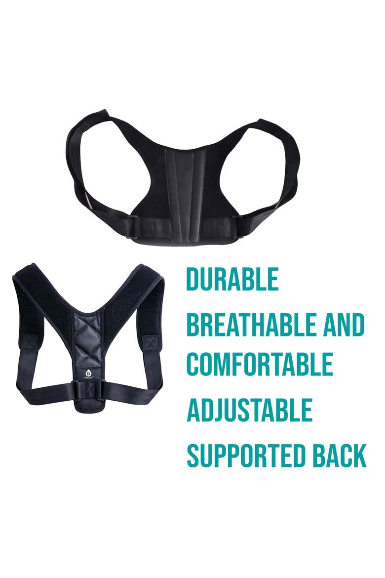 Posture Corrector Duo Him and Her, Alternate, color, Black