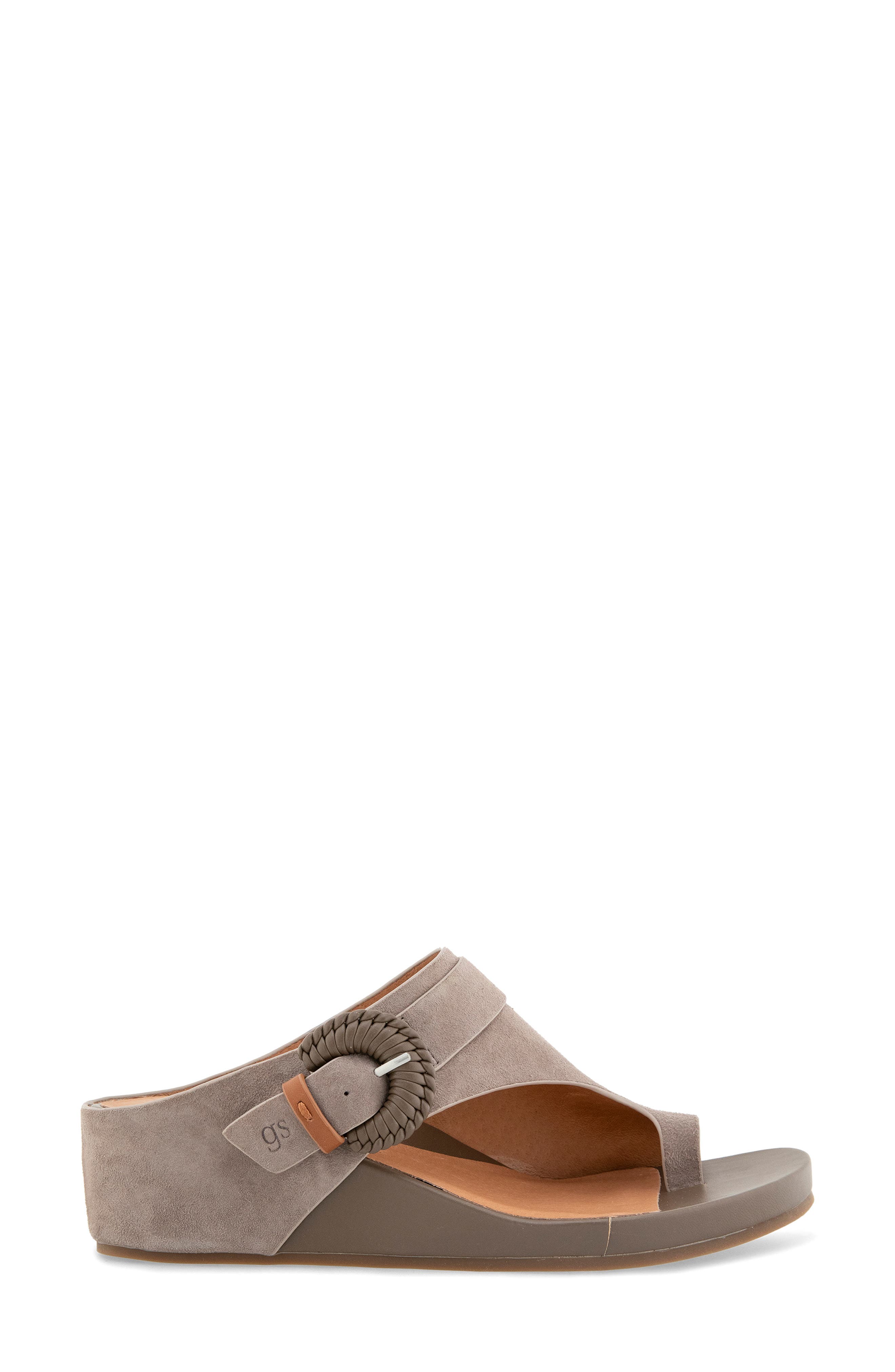 Gentle Souls Galina Toe Loop Wedge Sandal, Alternate, color, 