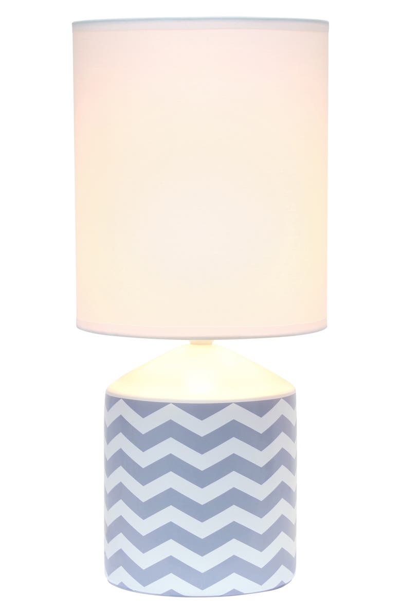 LALIA HOME Chevron Print Table Lamp, Alternate, color, 