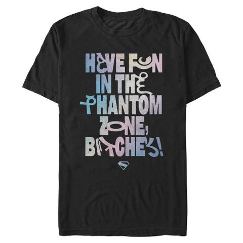Men's Supergirl Have Fun In The Phantom Zone  Graphic T-Shirt