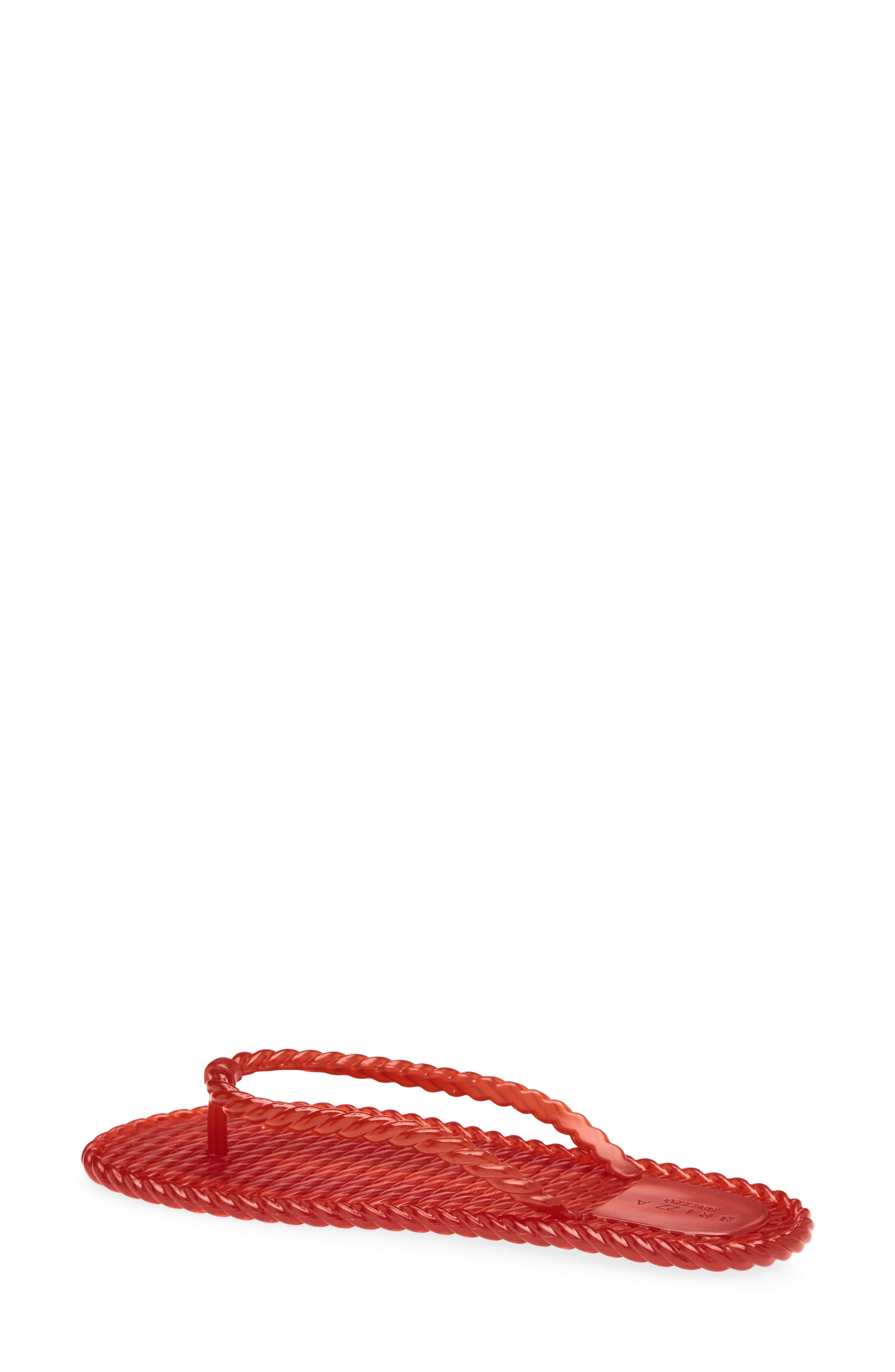 Jelly Flip Flop, Alternate, color, RED