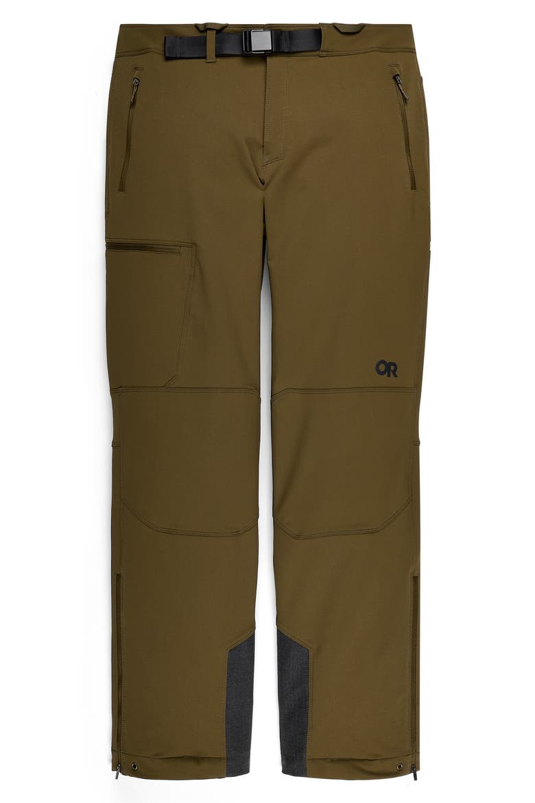 Cirque III Weather Resistant Performance Pants, Alternate, color, DARK OLIVE