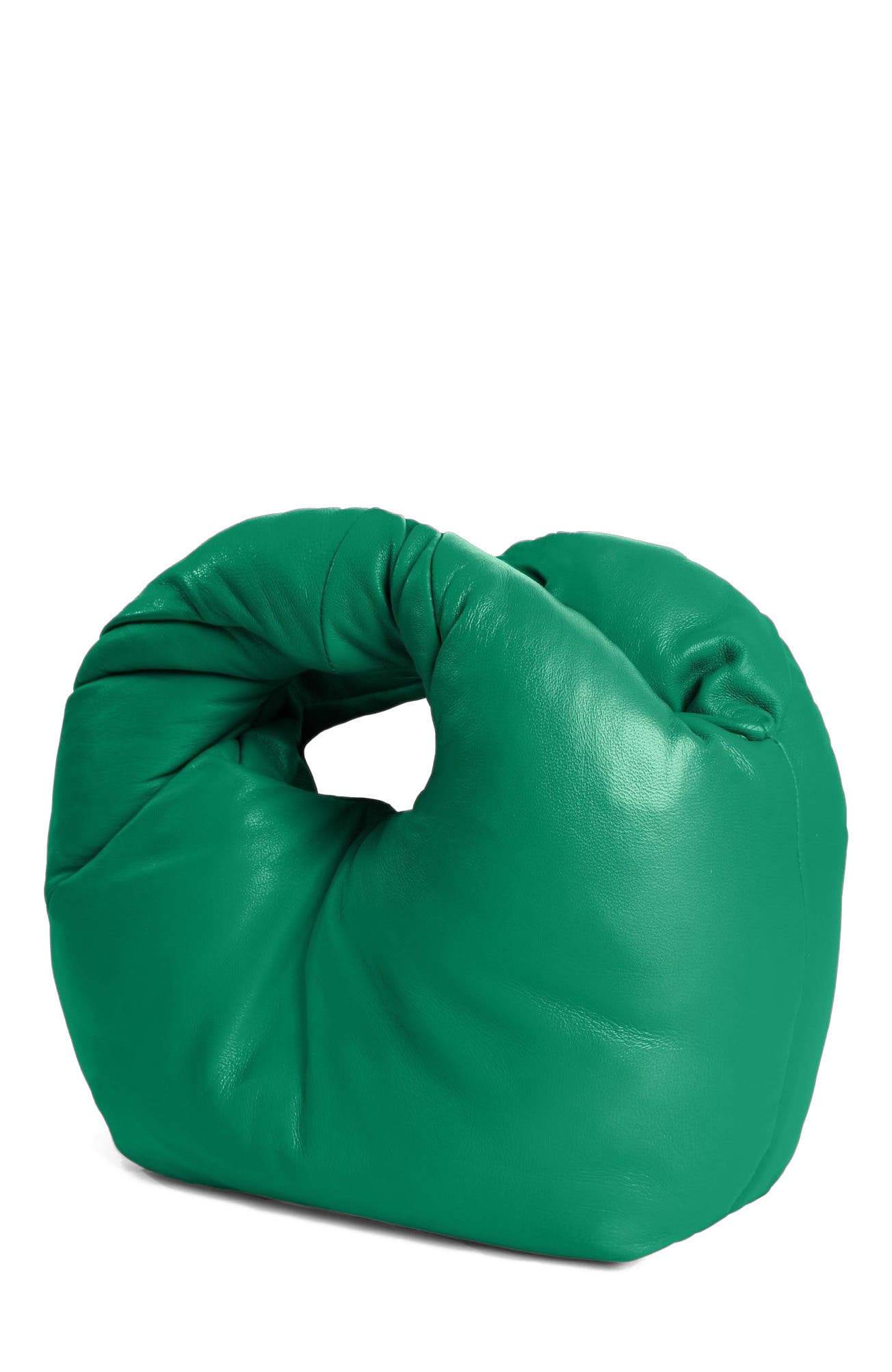 Mello Top Handle Leather Bag, Alternate, color, Green