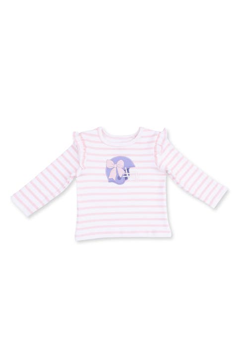 Kids' Football Helmet Graphic Long Sleeve T-Shirt