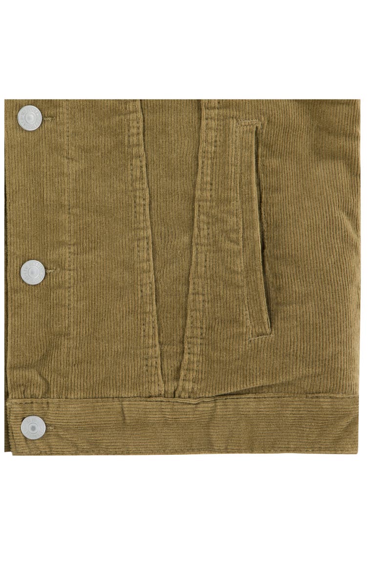 Kids' Corduroy Trucker Jacket, Alternate, color, WOODLET