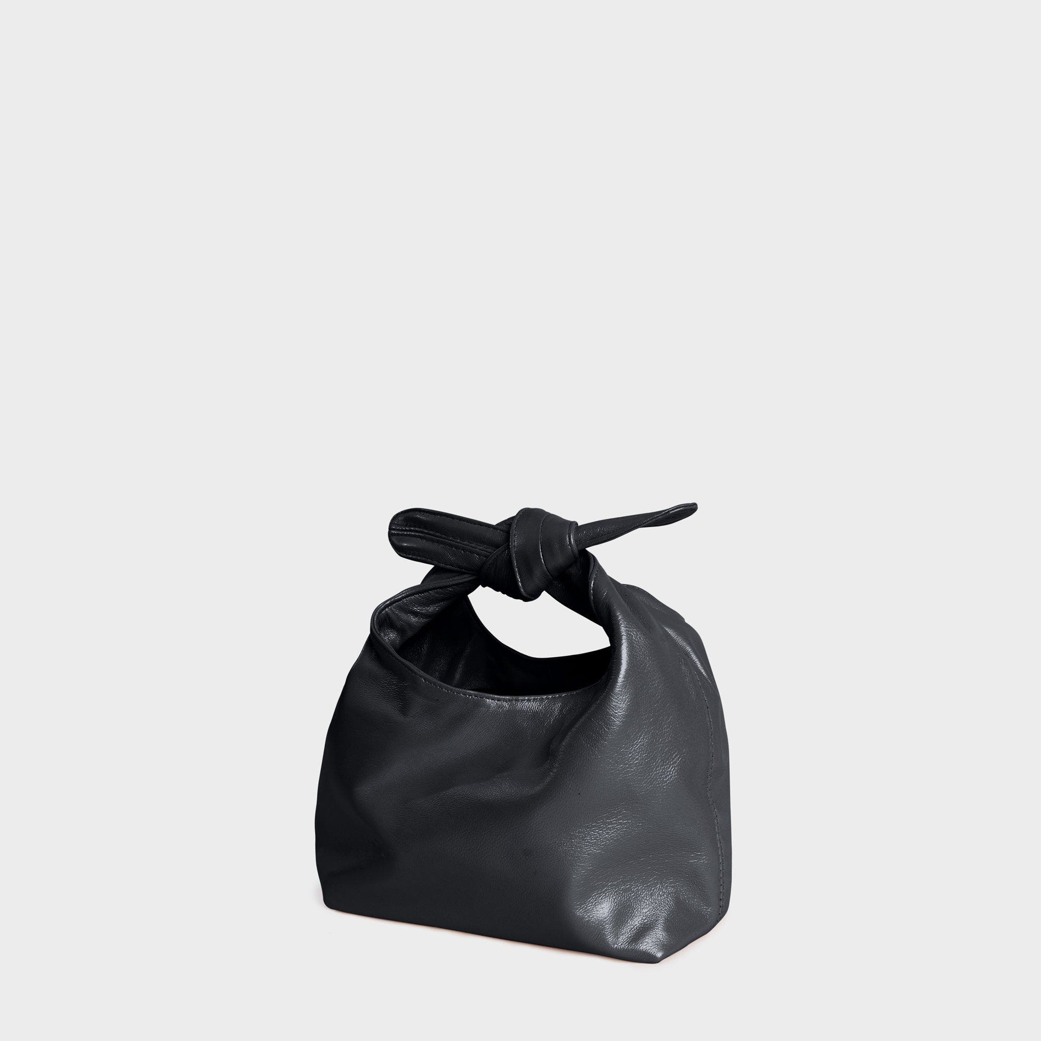 Gemma Leather Top Handle Bag, Alternate, color, Gunmetal