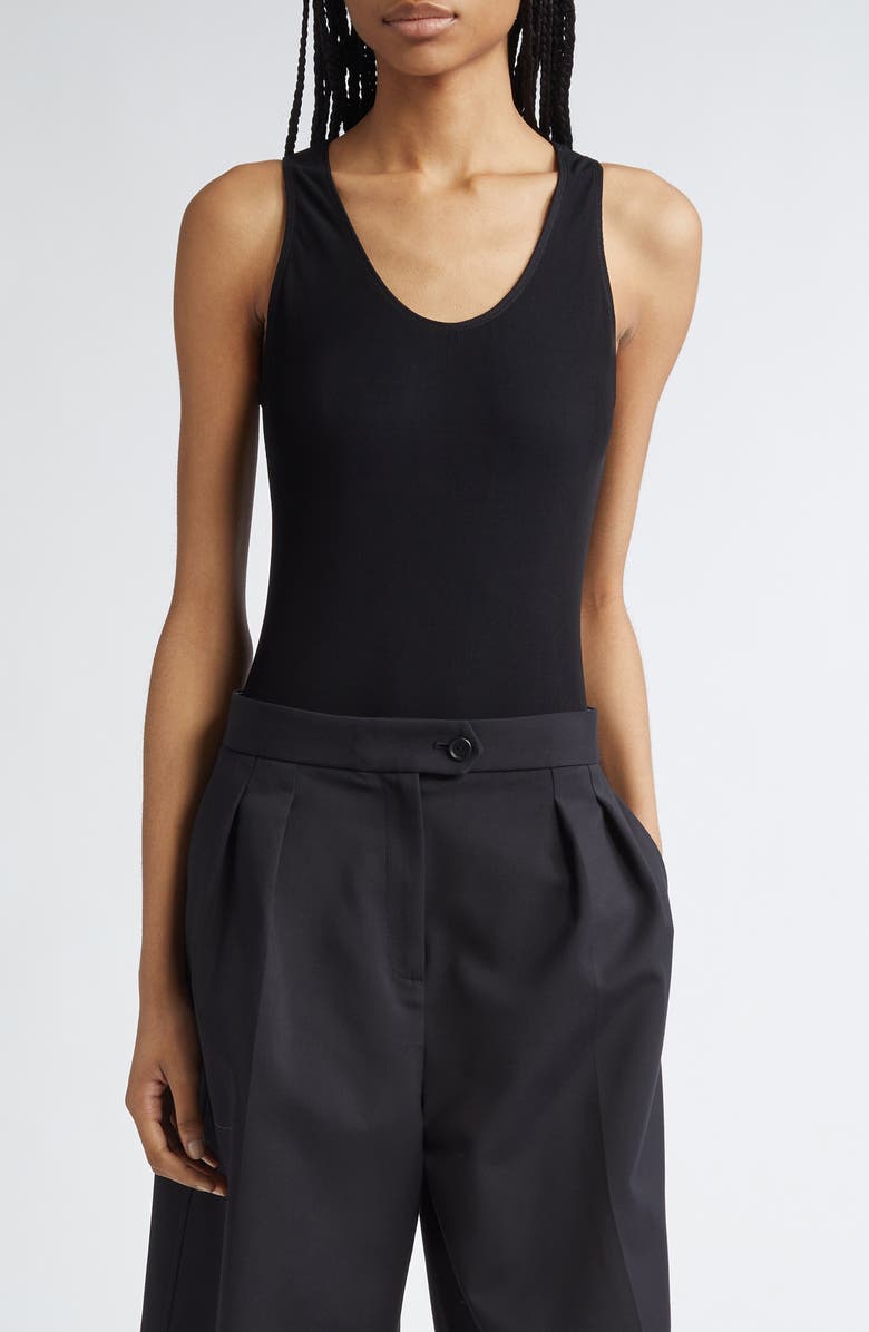 PARTOW Cali Bodysuit, Main, color, Black