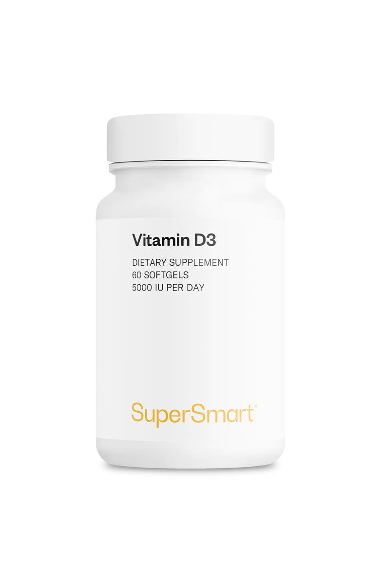 SuperSmart Vitamin D3 5000 IU per Day, Main, color, 