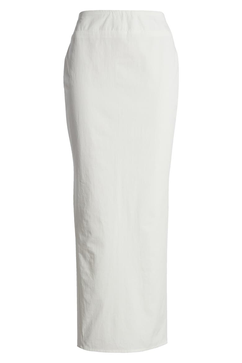 Eden Midi Skirt, Alternate, color, WHITE