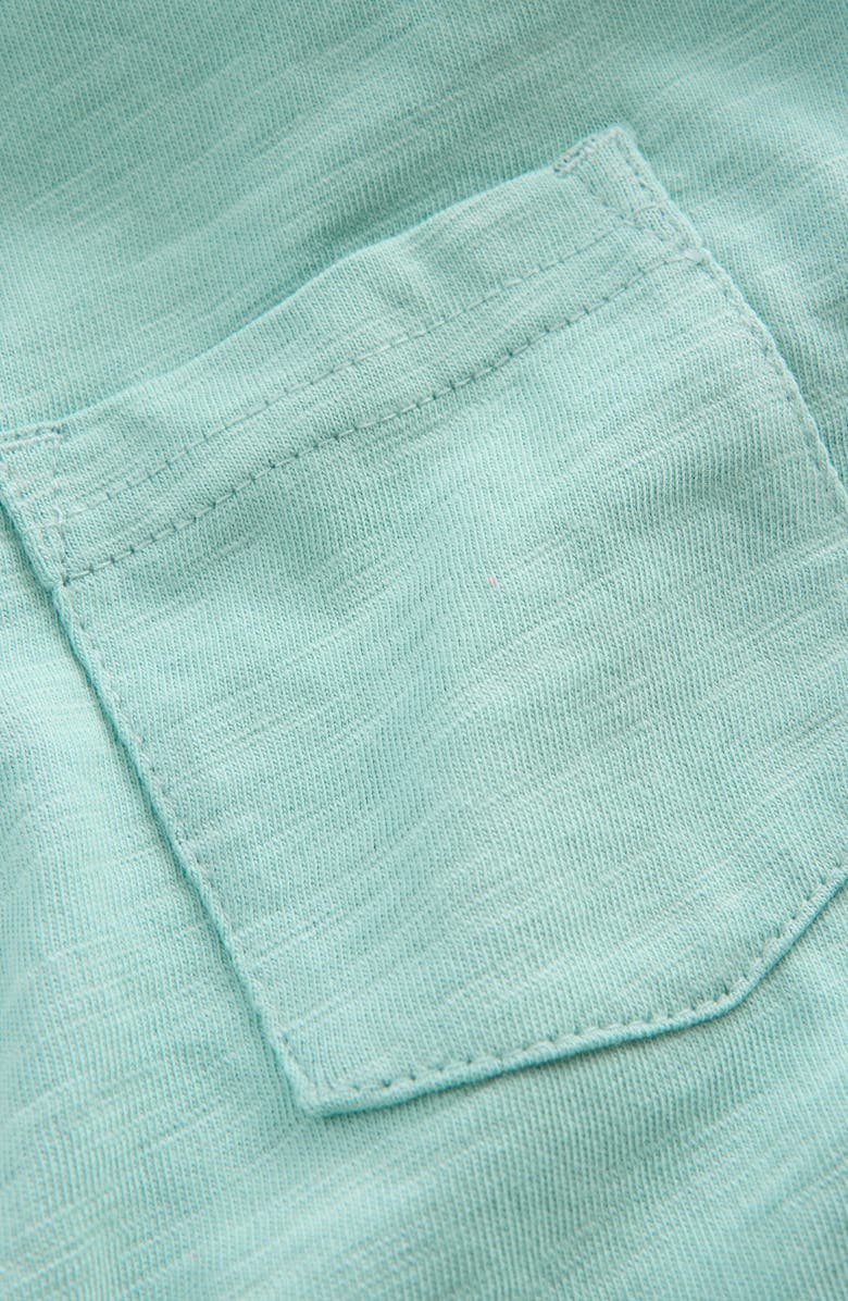 Mini Boden Kids' Slub Jersey Polo, Alternate, color, Aqua