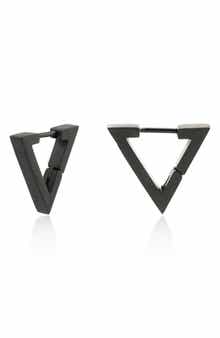 REBL Triangle Hoop Earrings