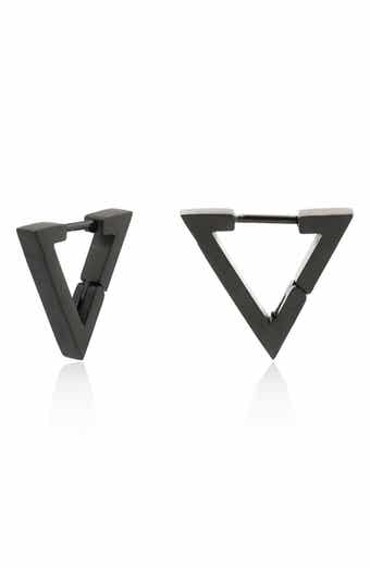REBL Triangle Hoop Earrings