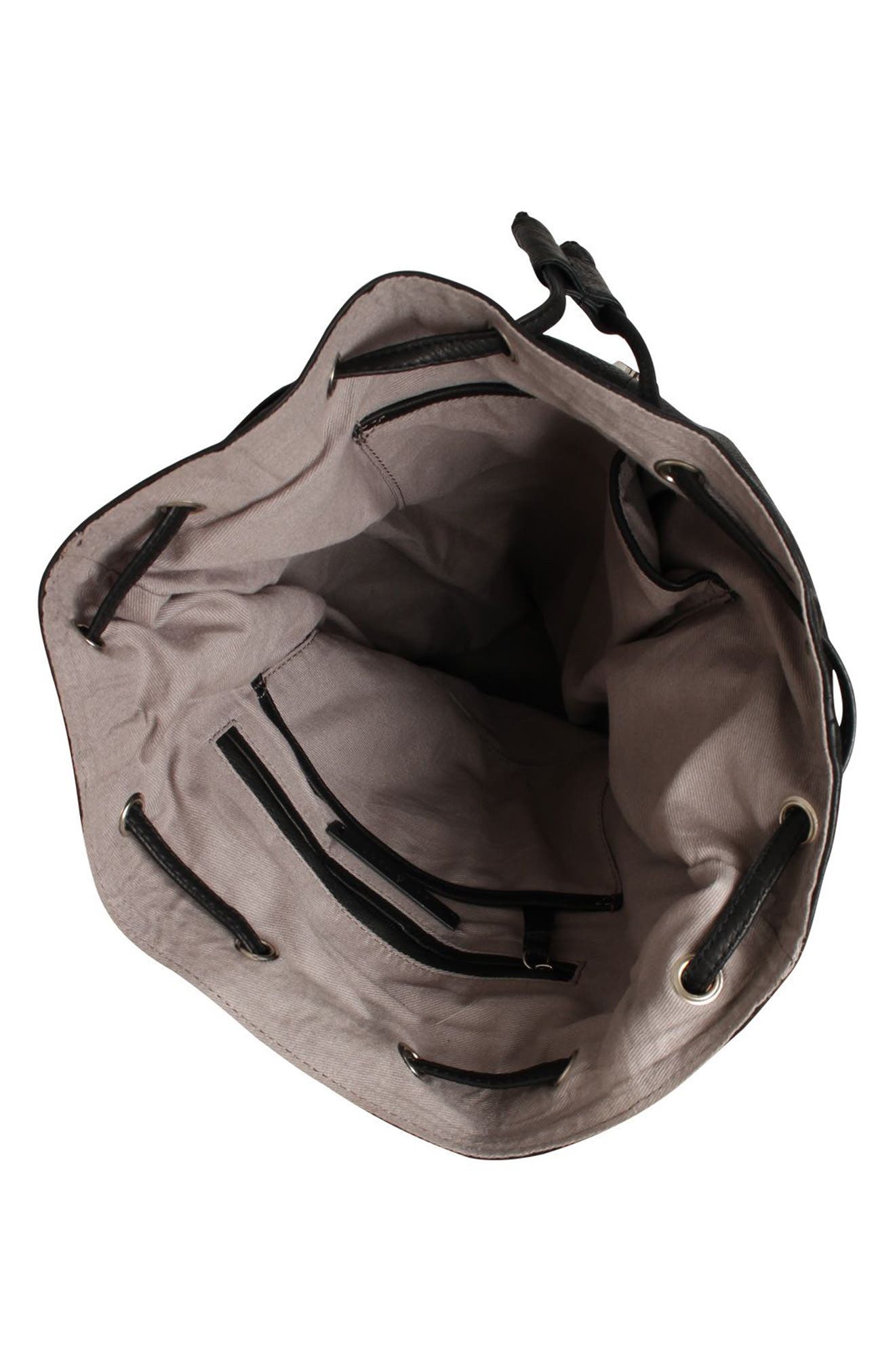 DAY & MOOD Hannah Leather Backpack, Alternate, color, 