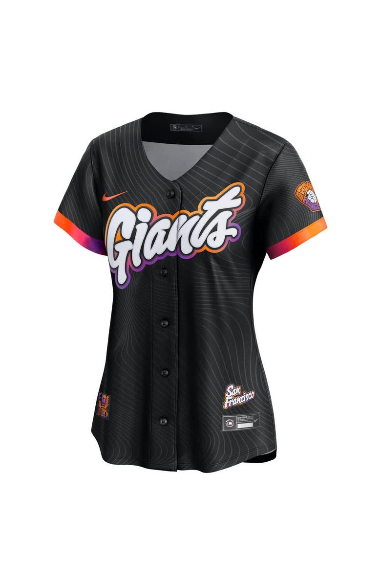 Nike Women's Nike  Anthracite San Francisco Giants 2025 City Connect Limited Jersey, Alternate, color, 