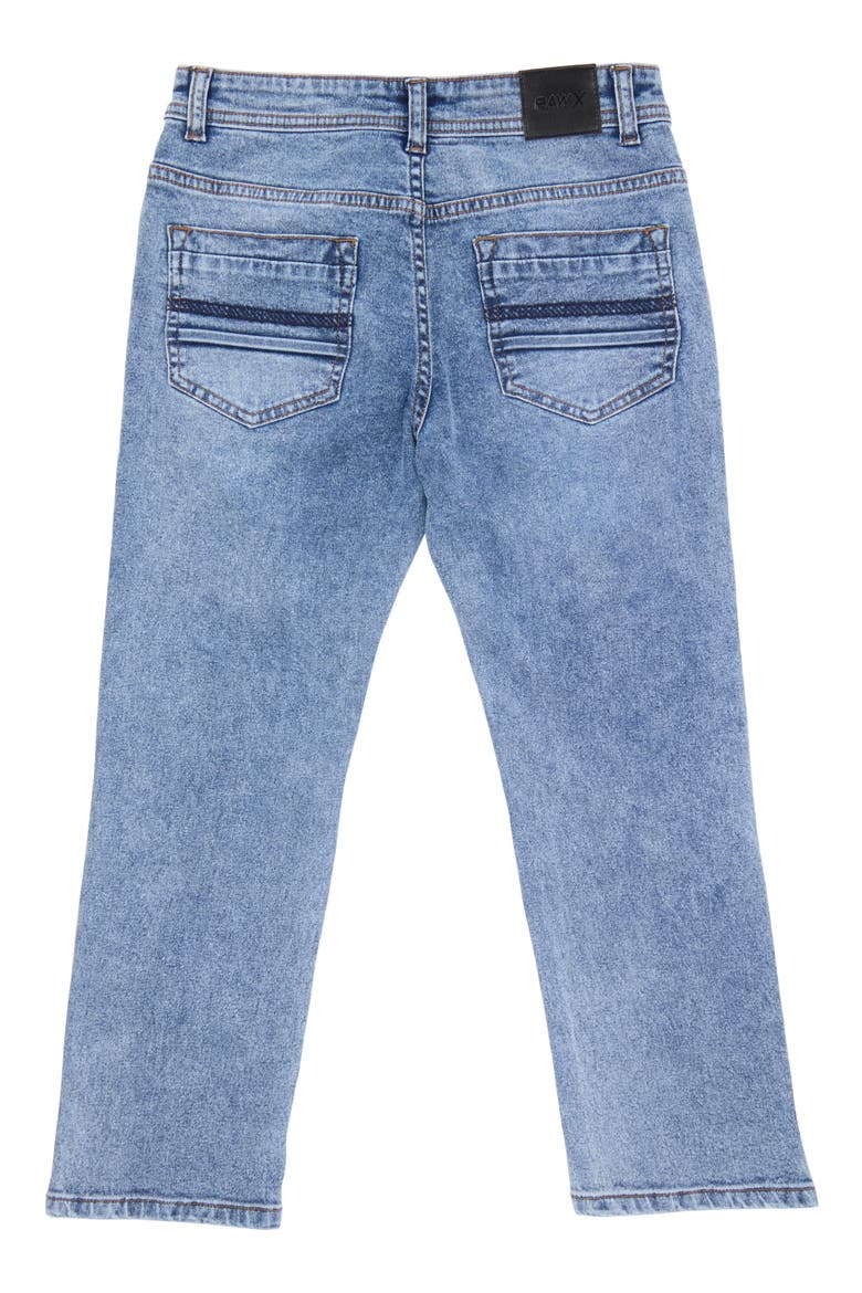Kids' Raw X Rip & Repair Jeans, Alternate, color, BLUE