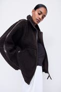 H&M Mama Teddy Fleece Jacket