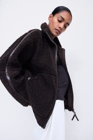 H&M Mama Teddy Fleece Jacket