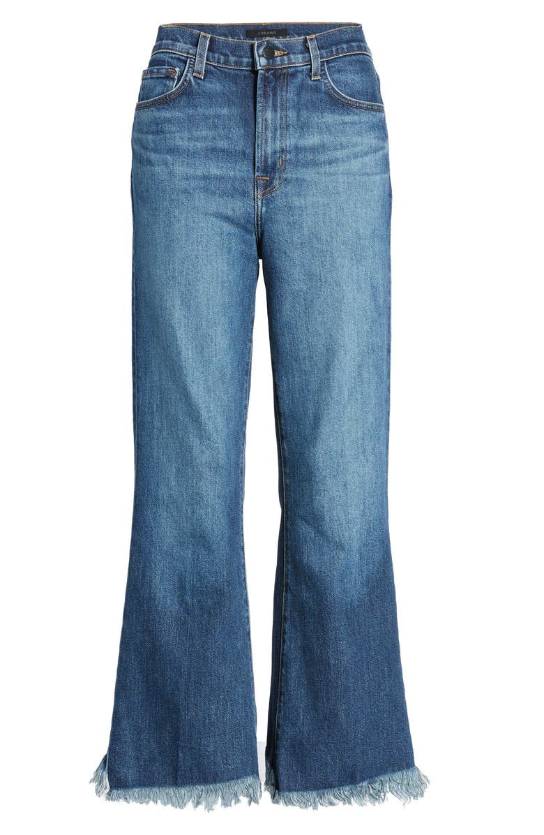 J Brand Julia High Waist Crop Flare Jeans, Alternate, color, 