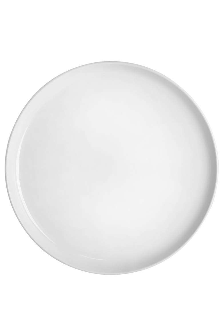 Avisala 12 Piece Fine Ceramic Dinnerware Set, Alternate, color, White