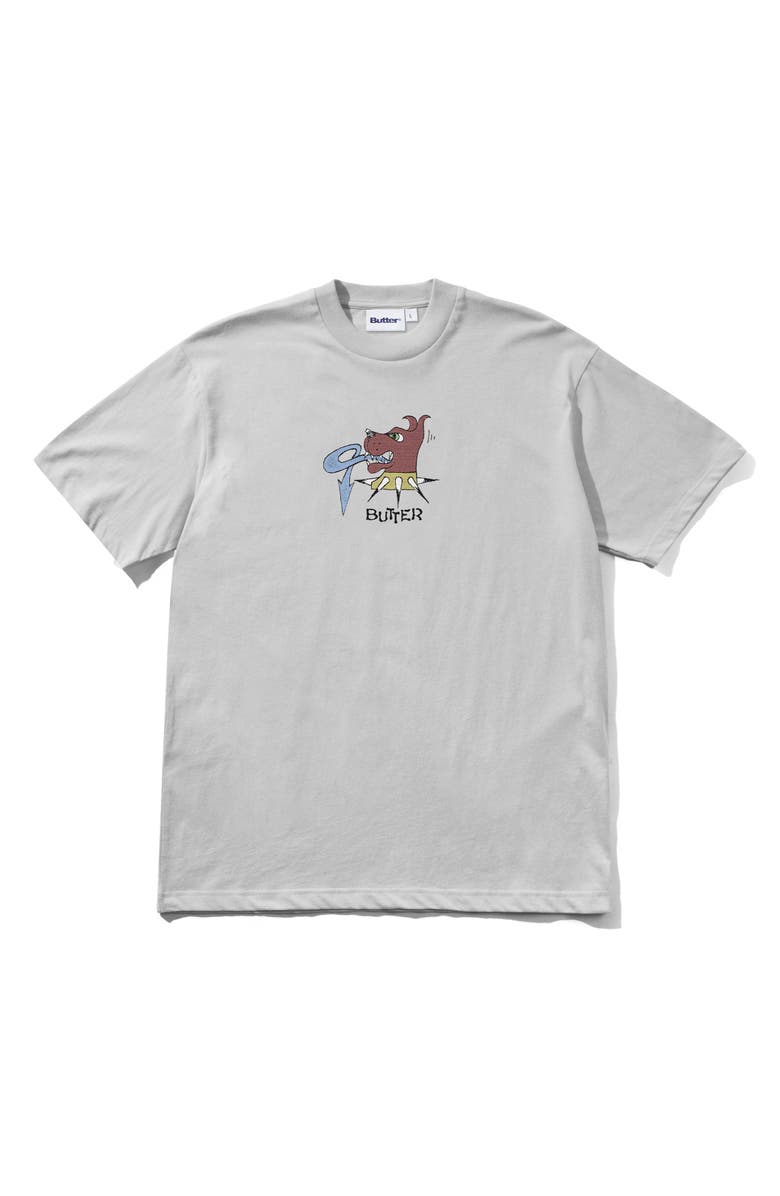 Butter Goods Canine Graphic T-Shirt, Main, color, Cement