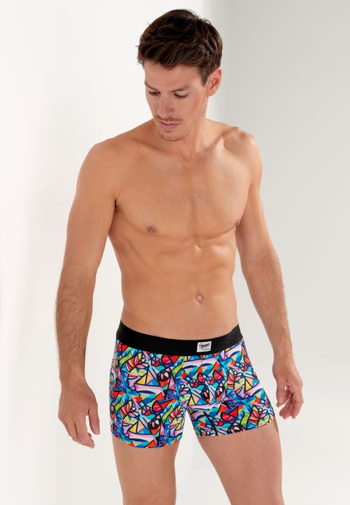 Hom Idylle Boxer Briefs In Multico Print