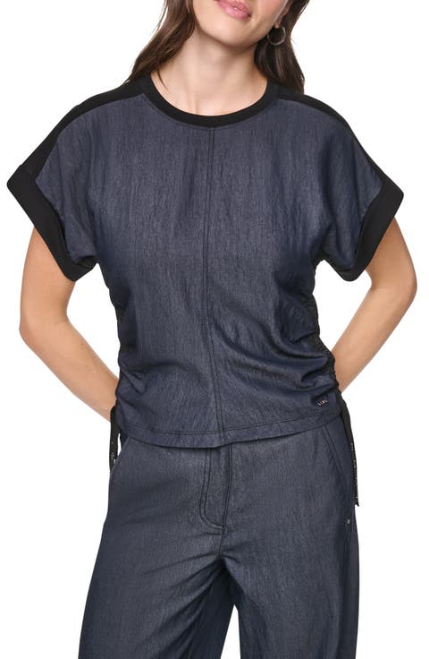 Side Ruched T-Shirt